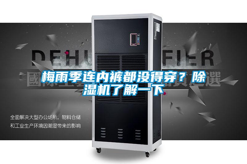 梅雨季連內(nèi)褲都沒(méi)得穿？除濕機(jī)了解一下