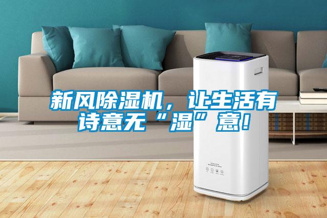 新風(fēng)除濕機(jī)，讓生活有詩意無“濕”意！