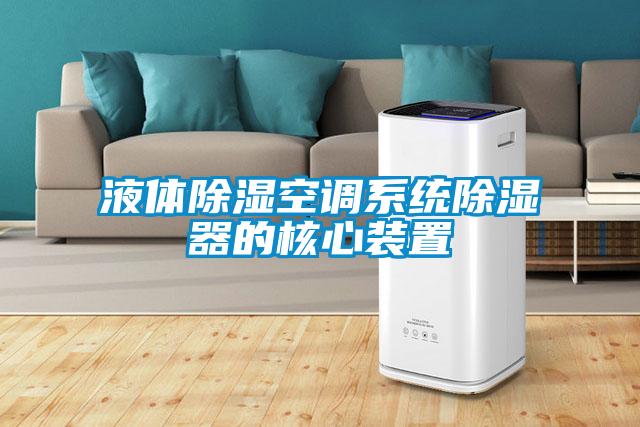 液體除濕空調系統(tǒng)除濕器的核心裝置