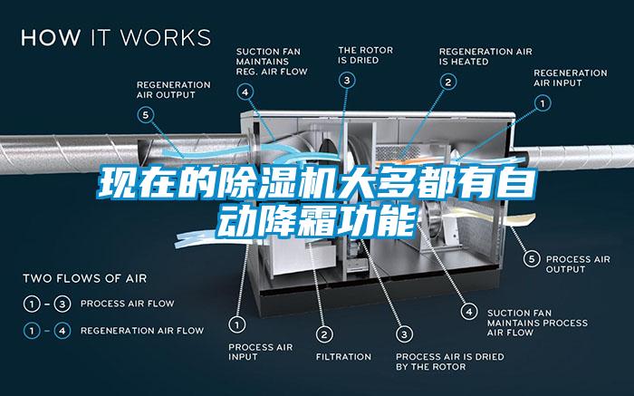 現(xiàn)在的除濕機(jī)大多都有自動降霜功能
