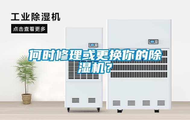 何時(shí)修理或更換你的除濕機(jī)？