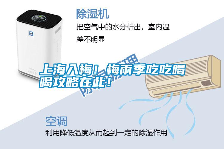 上海入梅！梅雨季吃吃喝喝攻略在此！
