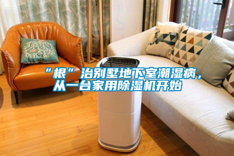 “根”治別墅地下室潮濕病，從一臺家用除濕機開始
