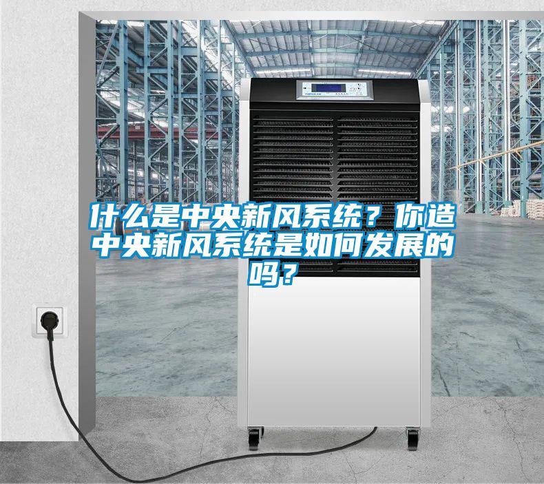 什么是中央新風(fēng)系統(tǒng)？你造中央新風(fēng)系統(tǒng)是如何發(fā)展的嗎？