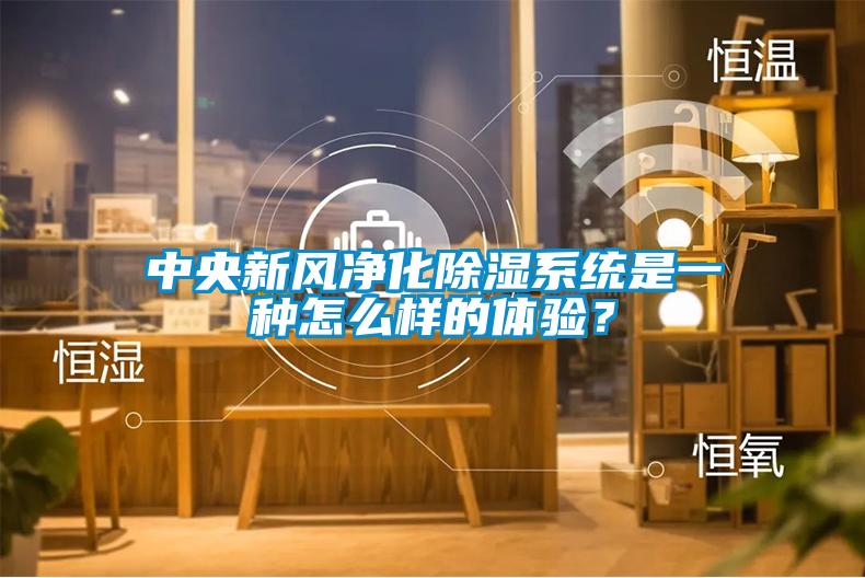 中央新風(fēng)凈化除濕系統(tǒng)是一種怎么樣的體驗(yàn)？