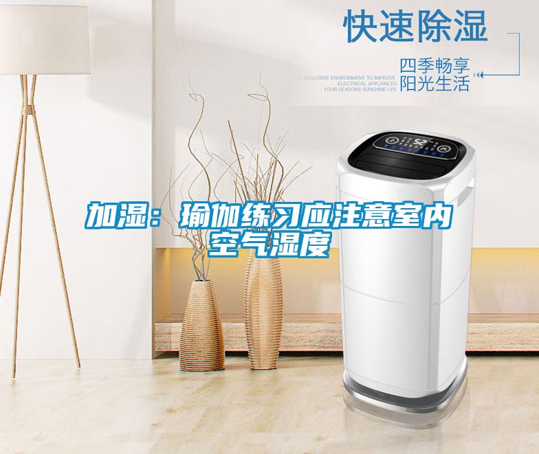 加濕：瑜伽練習應注意室內(nèi)空氣濕度