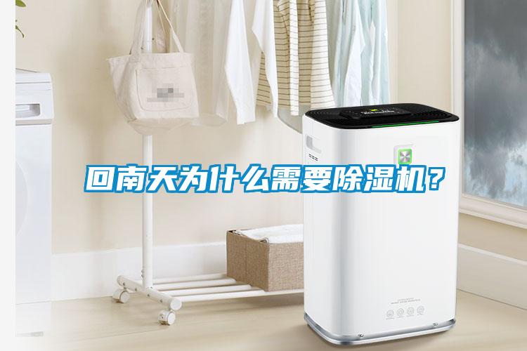 回南天為什么需要除濕機？