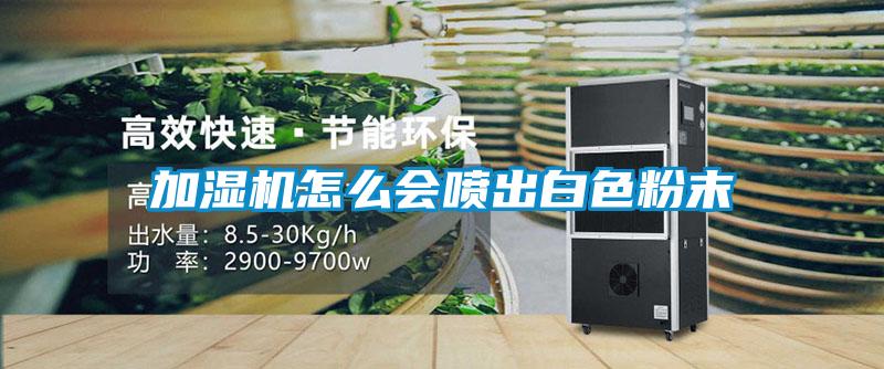 加濕機(jī)怎么會(huì)噴出白色粉末