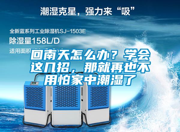 回南天怎么辦？學(xué)會這幾招，那就再也不用怕家中潮濕了