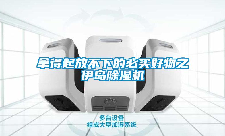 拿得起放不下的必買好物之伊島除濕機