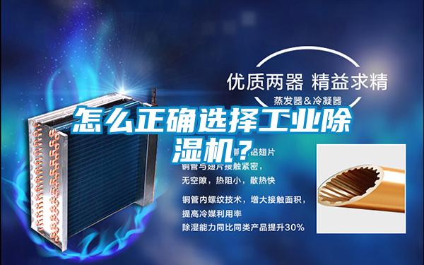 怎么正確選擇工業(yè)除濕機(jī)？
