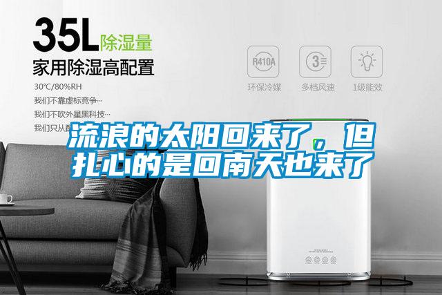 流浪的太陽回來了，但扎心的是回南天也來了