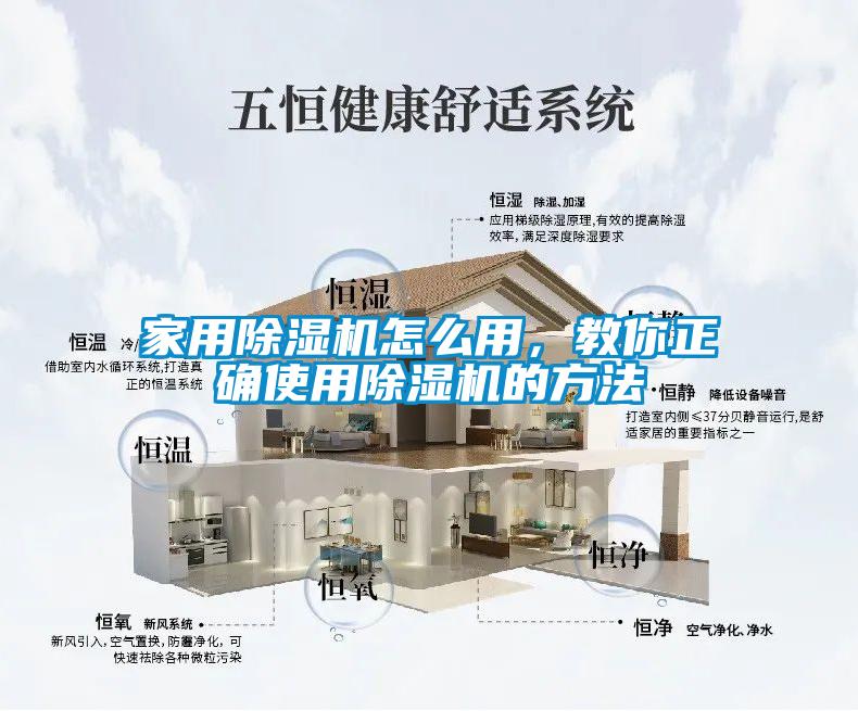 家用除濕機怎么用，教你正確使用除濕機的方法