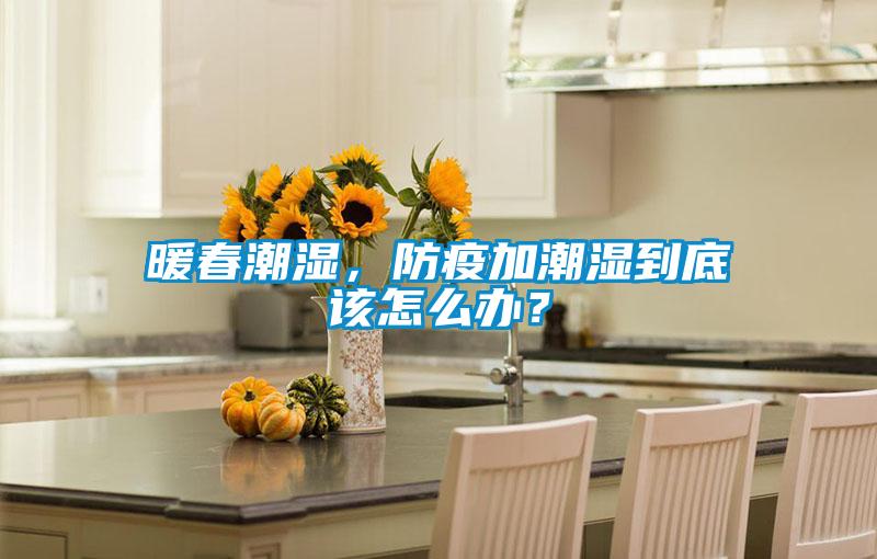 暖春潮濕，防疫加潮濕到底該怎么辦？