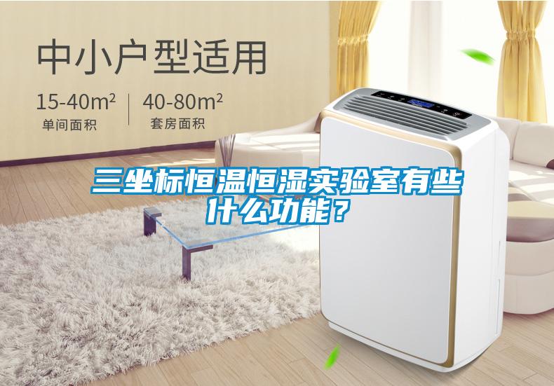 三坐標(biāo)恒溫恒濕實(shí)驗(yàn)室有些什么功能？
