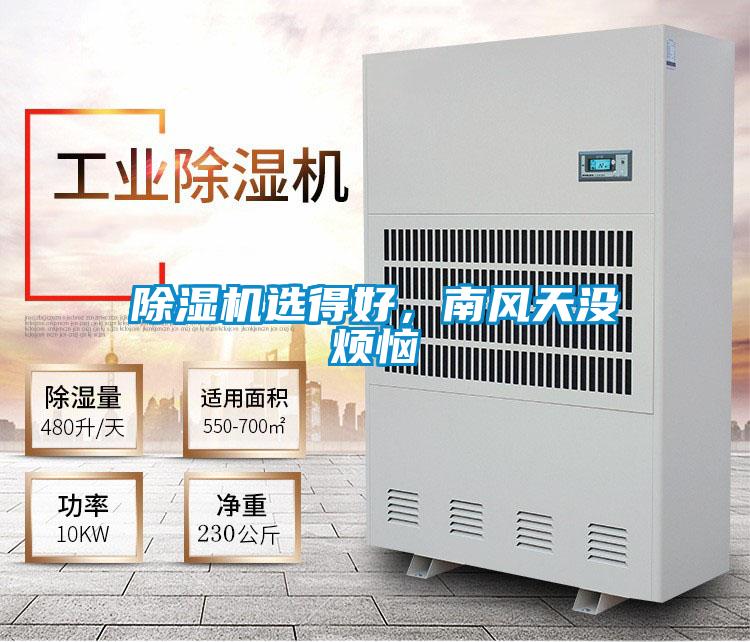 除濕機選得好，南風天沒煩惱