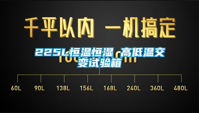 225L恒溫恒濕 高低溫交變?cè)囼?yàn)箱