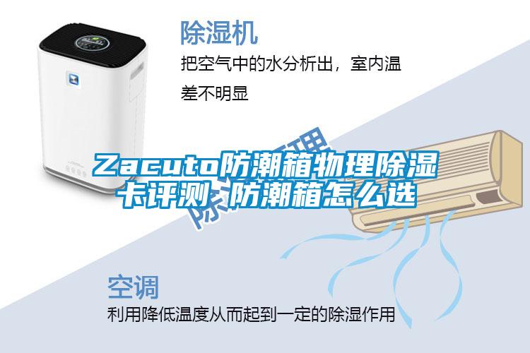 Zacuto防潮箱物理除濕卡評(píng)測 防潮箱怎么選