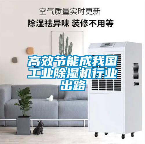 高效節(jié)能成我國工業(yè)除濕機行業(yè)出路