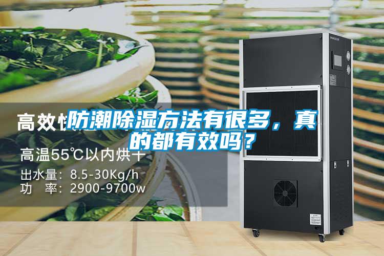 防潮除濕方法有很多，真的都有效嗎？