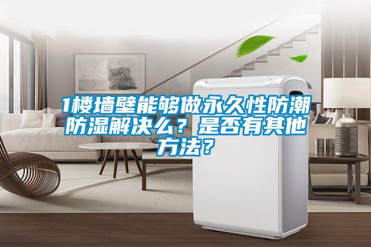 1樓墻壁能夠做永久性防潮防濕解決么？是否有其他方法？
