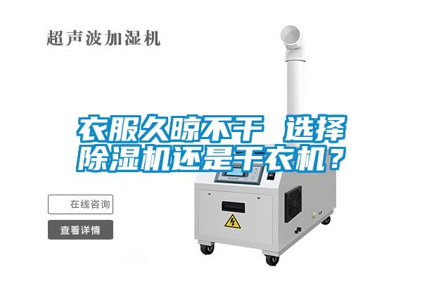 衣服久晾不干 選擇除濕機(jī)還是干衣機(jī)？