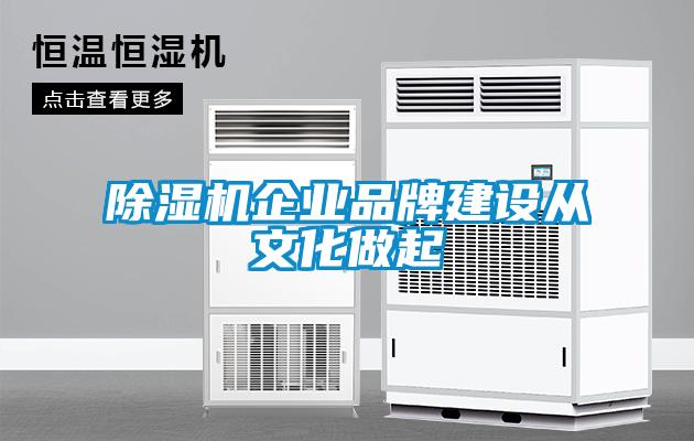 除濕機企業(yè)品牌建設(shè)從文化做起