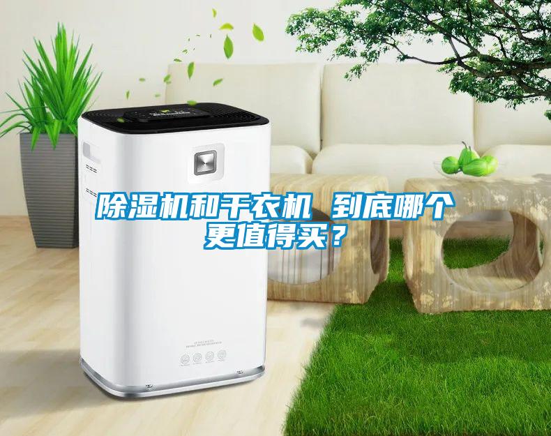 除濕機和干衣機 到底哪個更值得買？