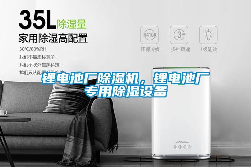 鋰電池廠除濕機，鋰電池廠專用除濕設(shè)備