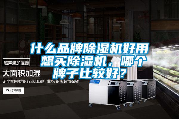 什么品牌除濕機(jī)好用 想買(mǎi)除濕機(jī)，哪個(gè)牌子比較好？