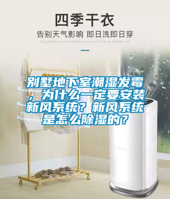 別墅地下室潮濕發(fā)霉，為什么一定要安裝新風(fēng)系統(tǒng)？新風(fēng)系統(tǒng)是怎么除濕的？