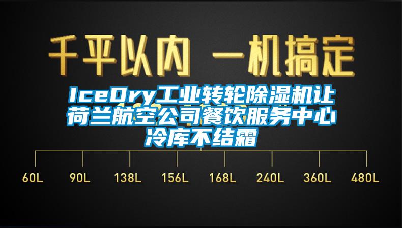 IceDry工業(yè)轉(zhuǎn)輪除濕機(jī)讓荷蘭航空公司餐飲服務(wù)中心冷庫(kù)不結(jié)霜