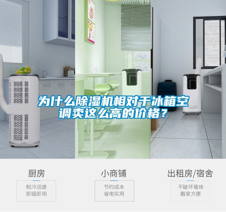 為什么除濕機(jī)相對于冰箱空調(diào)賣這么高的價格？