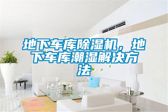 地下車庫除濕機(jī)，地下車庫潮濕解決方法