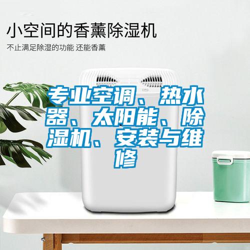 專業(yè)空調(diào)、熱水器、太陽能、除濕機、安裝與維修