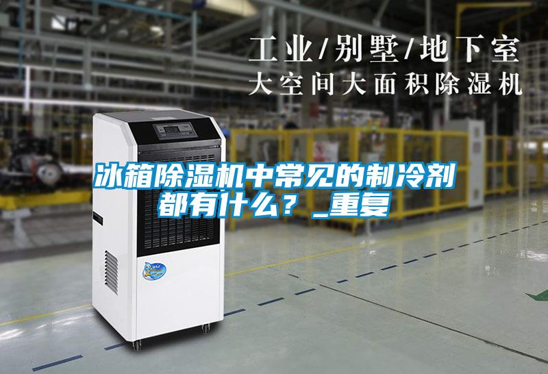 冰箱除濕機(jī)中常見的制冷劑都有什么？_重復(fù)