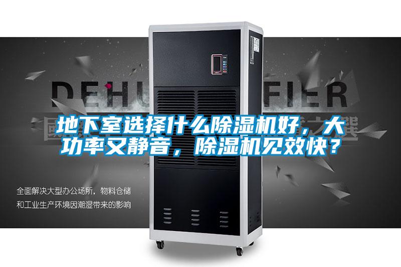 地下室選擇什么除濕機好，大功率又靜音，除濕機見效快？