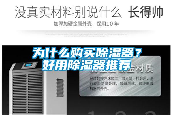 為什么購(gòu)買(mǎi)除濕器？好用除濕器推薦