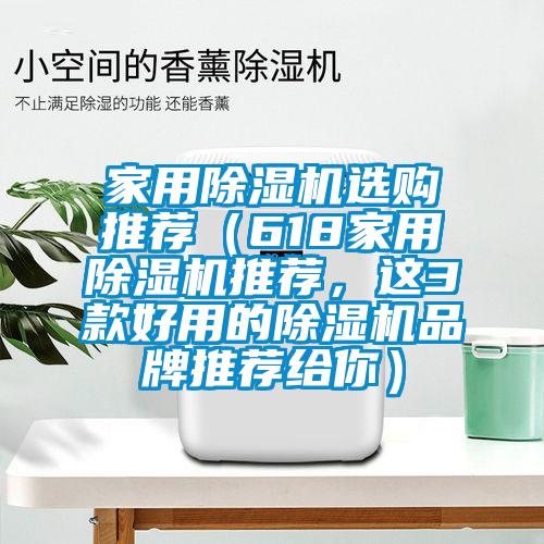 家用除濕機選購推薦（618家用除濕機推薦，這3款好用的除濕機品牌推薦給你）