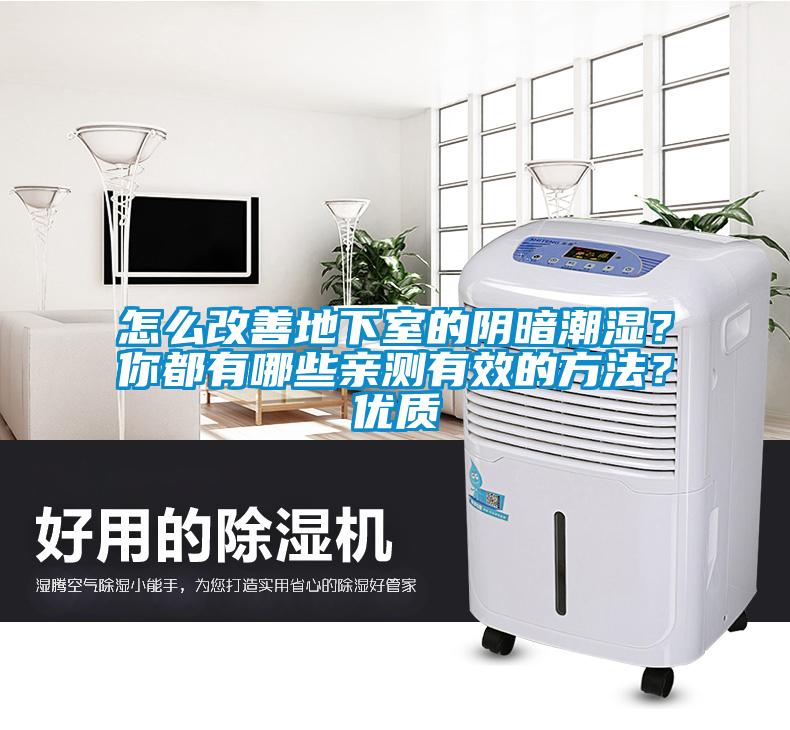 怎么改善地下室的陰暗潮濕？你都有哪些親測有效的方法？優(yōu)質(zhì)