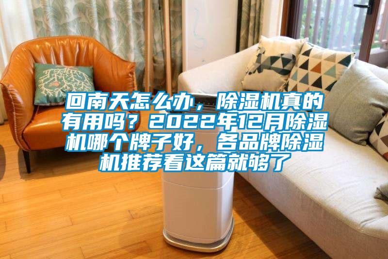 回南天怎么辦，除濕機(jī)真的有用嗎？2022年12月除濕機(jī)哪個(gè)牌子好，各品牌除濕機(jī)推薦看這篇就夠了