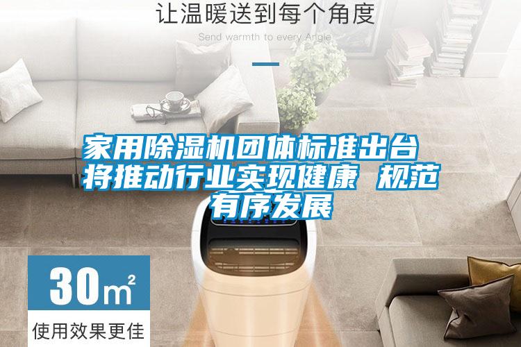 家用除濕機(jī)團(tuán)體標(biāo)準(zhǔn)出臺 將推動行業(yè)實現(xiàn)健康 規(guī)范 有序發(fā)展