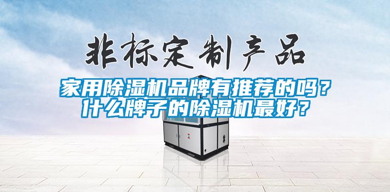 家用除濕機品牌有推薦的嗎？什么牌子的除濕機最好？