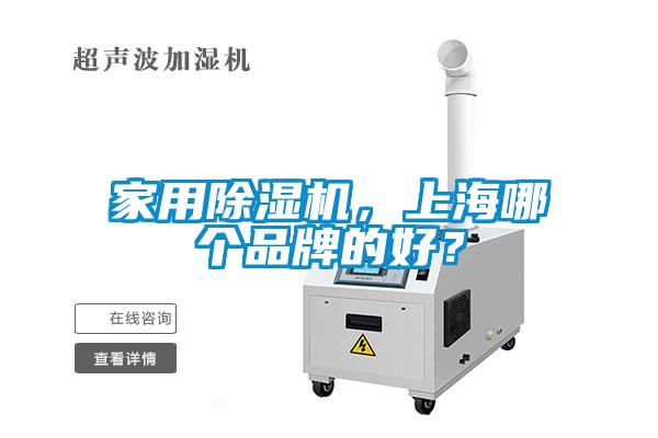 家用除濕機，上海哪個品牌的好？