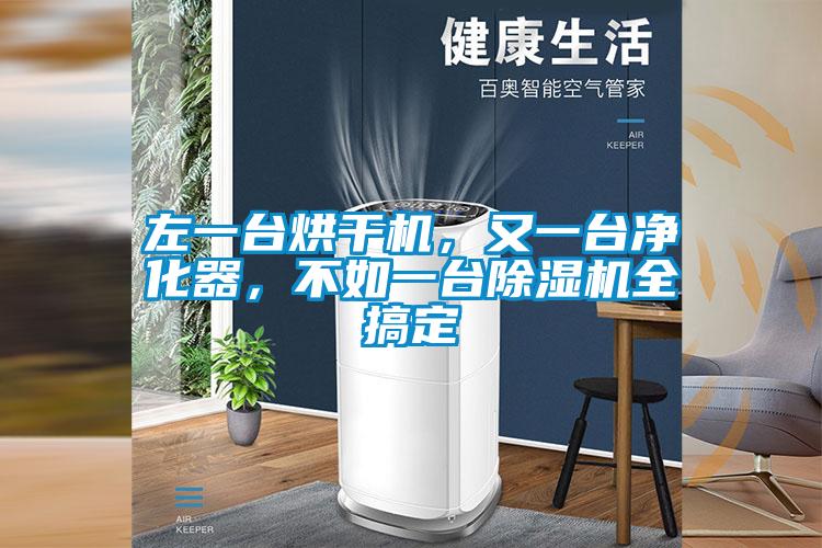 左一臺烘干機，又一臺凈化器，不如一臺除濕機全搞定