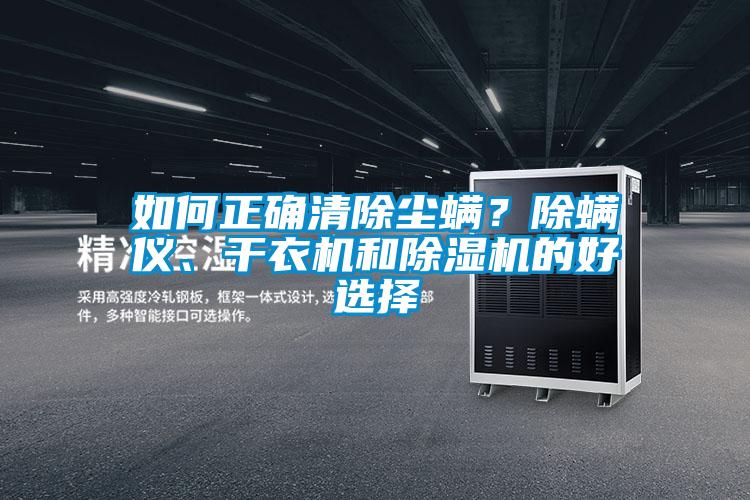 如何正確清除塵螨？除螨儀、干衣機(jī)和除濕機(jī)的好選擇