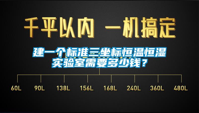 建一個(gè)標(biāo)準(zhǔn)三坐標(biāo)恒溫恒濕實(shí)驗(yàn)室需要多少錢？