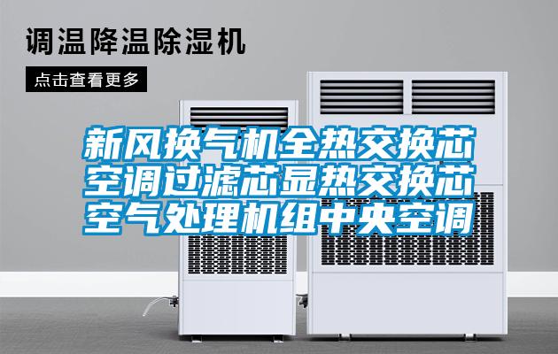 新風(fēng)換氣機(jī)全熱交換芯空調(diào)過(guò)濾芯顯熱交換芯空氣處理機(jī)組中央空調(diào)