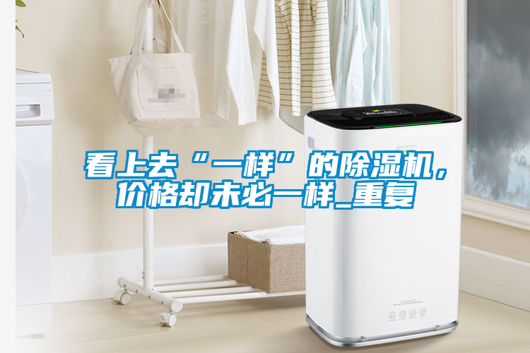 看上去“一樣”的除濕機(jī)，價(jià)格卻未必一樣_重復(fù)