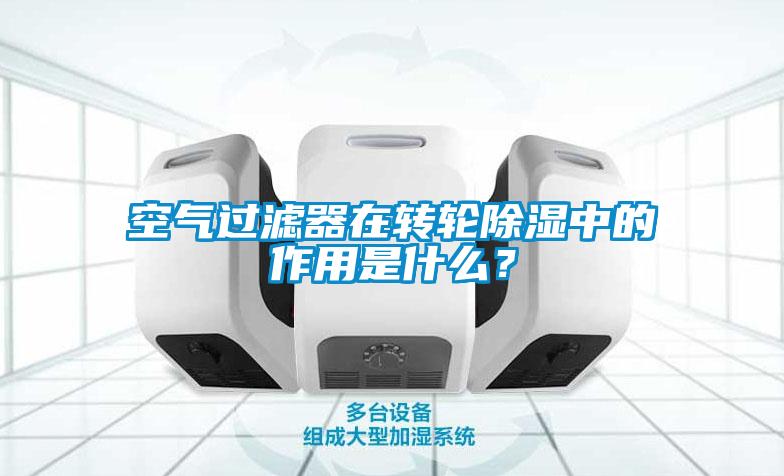 空氣過濾器在轉輪除濕中的作用是什么？